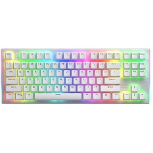 HATOR Gravity X TKL toetsenbord Gamen USB QWERTY Amerikaans Engels Wit