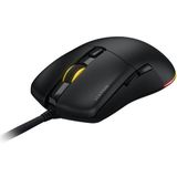 Hator - Pulsar 3 - Muis - Zwart - Bedraad