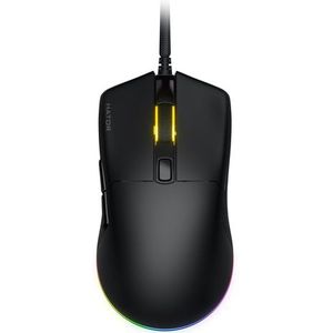Hator - Pulsar 3 - Muis - Zwart - Bedraad