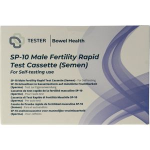 The Tester - Vruchtbaarheidstest Man - Medisch Hulpmiddel - CE-gecertificeerd