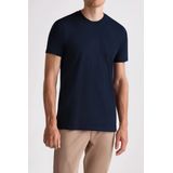 T-shirt - Marineblauw - Meisjes - Oeko-Tex - Met Versiering en Motief