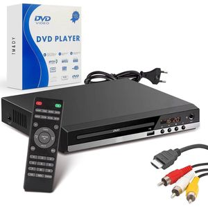 TM&DY - DVD Speler - HDMI - 1080P Full HD - Regiovrij - Met Afstandsbediening