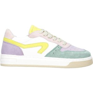 Hip - Sneaker - Suède - Zacht - Platte Zool - Vetersluiting