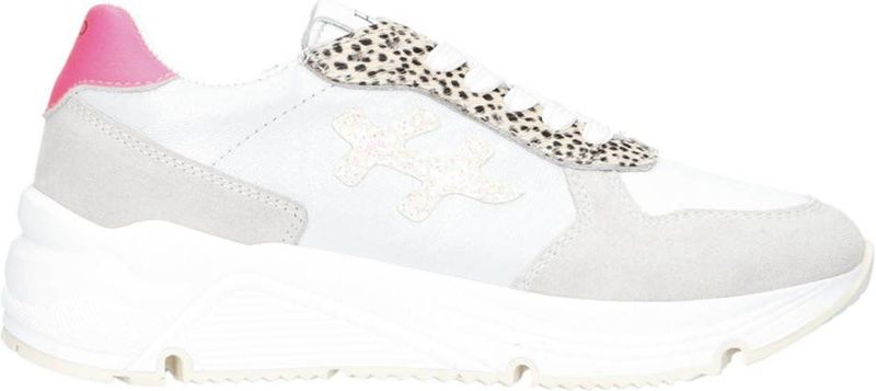 Sneaker - Meisjes - Leren Buiten- en Voering - Chunky Zool - Vetersluiting