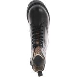 Red Code - Enkellaarsjes - Leren - Zwart