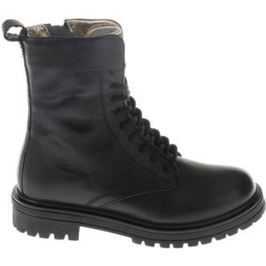 Red Code - Enkellaarsjes - Leren - Zwart