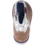 Pinocchio - P1700-254-22CO-AC-0000 - Cowboylaarzen - Beige Combi - Suede Leer met Pony