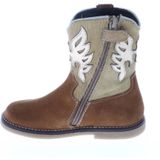 Pinocchio - P1700-254-22CO-AC-0000 - Cowboylaarzen - Beige Combi - Suede Leer met Pony