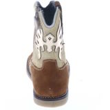 Pinocchio - P1700-254-22CO-AC-0000 - Cowboylaarzen - Beige Combi - Suede Leer met Pony