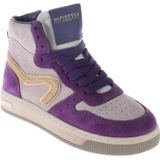 Hip - H1301 - Leren Sneakers - Paars