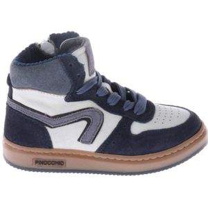 Pinocchio - P1803 - Enkellaarzen - Blauw Combi
