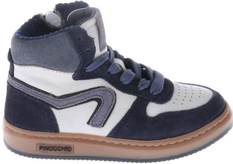 Pinocchio - P1803 - Enkellaarzen - Blauw Combi