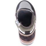 Pinocchio - P1803-254-28CO - High Top Sneaker - Donkerbruin - Met Ritssluiting