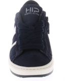 Hip - Sneakers - Donkerblauw - Suède - Platte Zool