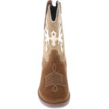 HIP Shoe Style - H1700-A - Cowboylaarzen - Bruin - Suede Leer met Pony