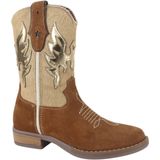 HIP Shoe Style - H1700-A - Cowboylaarzen - Bruin - Suede Leer met Pony