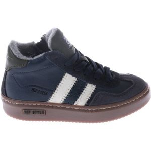 Hip - Sneaker - Leren Buitenkant - Voor Actieve Jongens