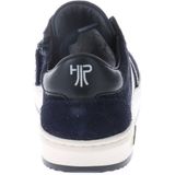 Hip - Sneakers - Donkerblauw - Suède - Platte Zool