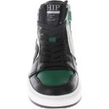 Sneaker - Hoogwaardig Leer - Platte Zool - Rits- en Vetersluiting