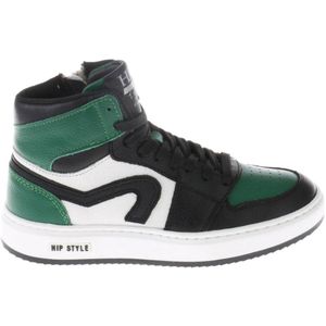 Sneaker - Hoogwaardig Leer - Platte Zool - Rits- en Vetersluiting