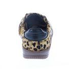 Pinocchio - Sneakers - Beige/Zwart - Leren - Ponyhair en Panterprint