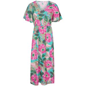 Miss Etam - Lianne - Zomerjurk - Multi - Korte Mouwen - V-hals