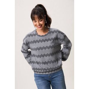 Miss Etam - Christel - Sweater - Grijs