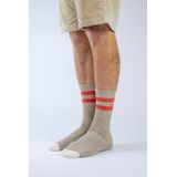 Alfredo Gonzales - Athletic Sokken - Grijs - Unisex - Strepen Print