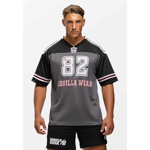 Gorilla Wear - Tyler Football Jersey - Zwart/Wit
