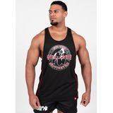 Gorilla Wear - Casper Stringer - Zwart/Rood - Sporttop