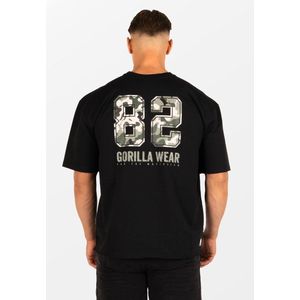 Gorilla Wear - Callaway - Oversized T-shirt - Zwart