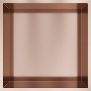 Hotbath &MORE - Inbouwbox - Geborsteld Koper - 30x30x10 cm