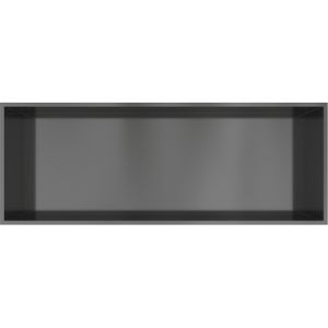 Hotbath &MORE - Inbouwbox - Geborsteld Gunmetal PVD - 30x80x10