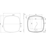 Hotbath &MORE Spiegel - Ovaal - Geborsteld Koper PVD - LED-Verlichting