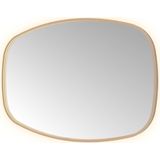 Hotbath &MORE - Ovale Spiegel - Geborsteld Koper PVD - 80x120 cm