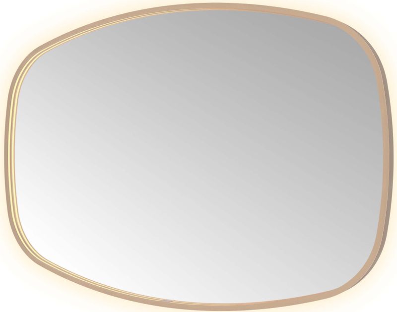 Hotbath &MORE - Ovale Spiegel - Geborsteld Koper PVD - 80x120 cm