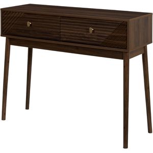 MISOU - Tiffany - Sidetable - Bruin - Industrieel Houten Design
