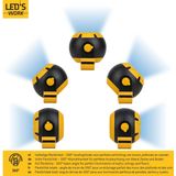 LED's Work - Oplaadbare LED Looplamp - Draadloos - 10 x 10 cm - 800 Lumen