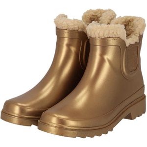 XQ Footwear - Regen - Laarsjes - Chelsea - Gold - Metallic - Maat 21/22