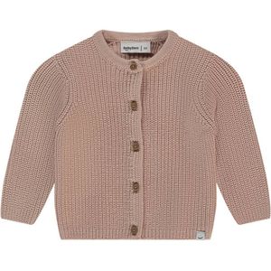 Babyface - Vest - Katoen - Grof Gebreid - Lange Mouwen - Knoopsluiting