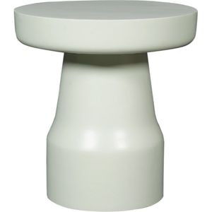 Drum - Bijzettafel - Groen - Mangohout