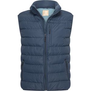 Mario Russo - Bodywarmer - Navy - Heren - Waterafstotend - Tussenjas