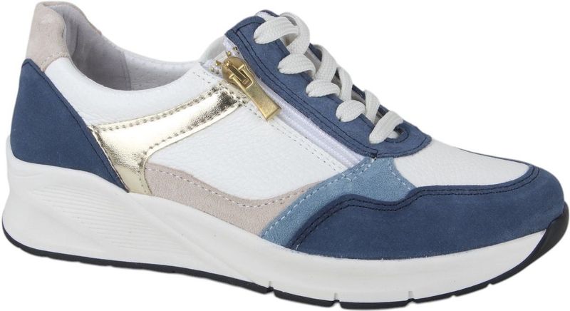 Ti Comos - 2360008-893 Veterschoenen - Blauw - Suède