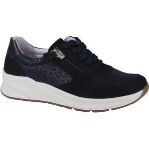 Ti Comos - 2360010-830 Veterschoenen - Blauw - Suède - Binnenvoering Leer - Zool Rubber