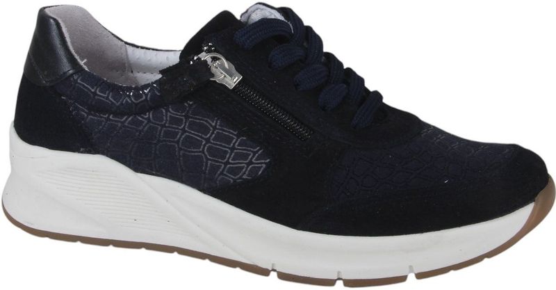 Ti Comos - 2360010-830 Veterschoenen - Blauw - Suède - Rubber Zool