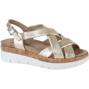 Ti Comos - 2860004-910 - Sandalen - Metallic - Leer - Rubber