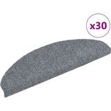 vidaXL Trapmatten Lichtgrijs - 30 Stuks - Polypropeen