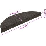 Trapmat - Antislip - Polypropyleen - Grijs