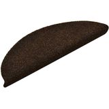 vidaXL Trapmatten - Donkerbruin - 30 Stuks - Polypropeen