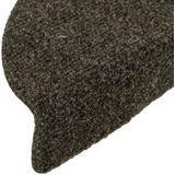 vidaXL Trapmatten Zelfklevend - Antraciet - Polypropeen - Set van 30